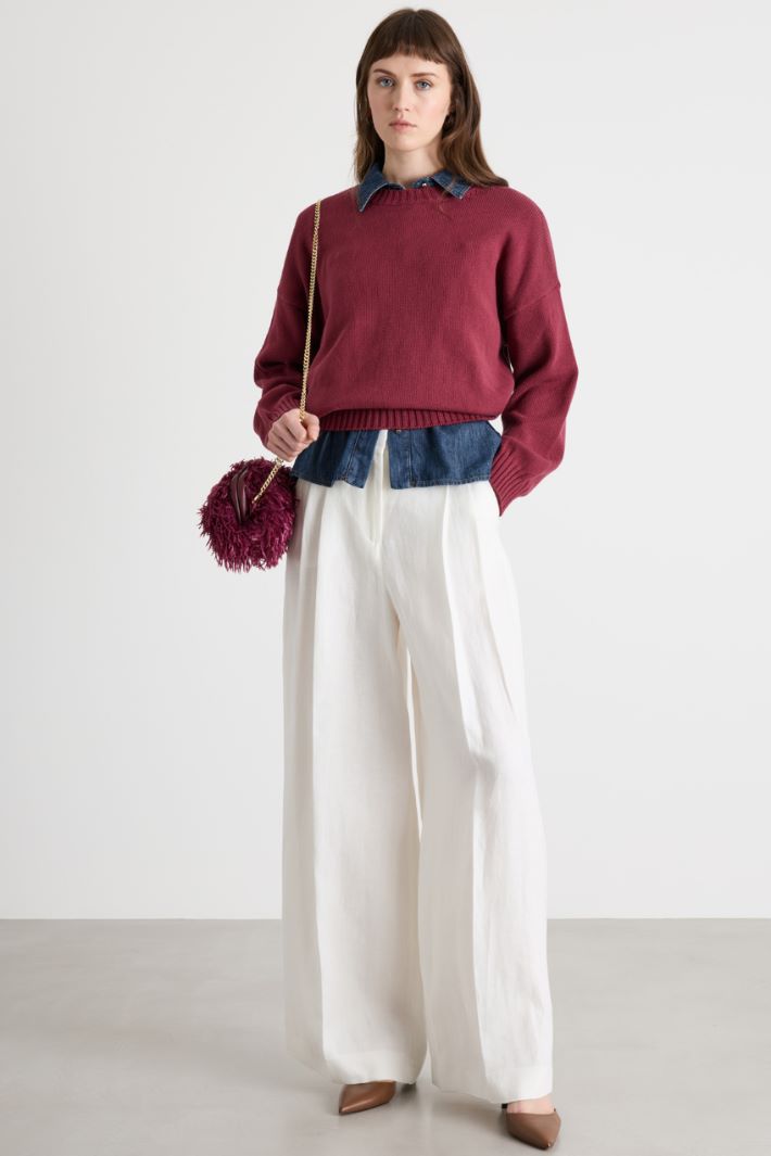 Dropped-Shoulder Jumper Intrend