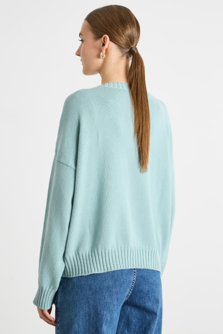 Dropped-Shoulder Jumper Intrend - 4