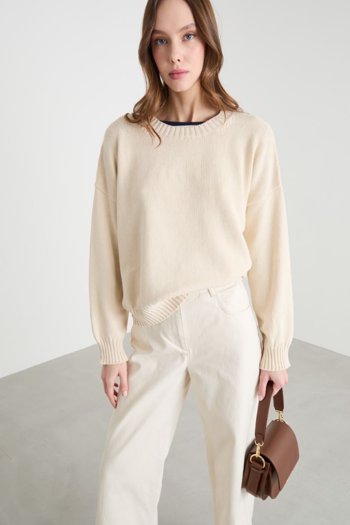 Maglia con maniche a spalla scesa Intrend - 2