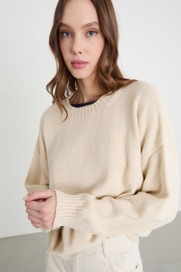 Maglia con maniche a spalla scesa Intrend - 3