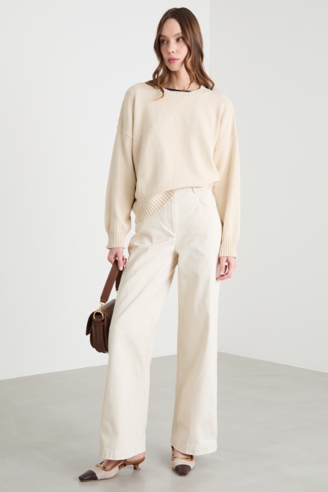 Dropped-Shoulder Jumper Intrend