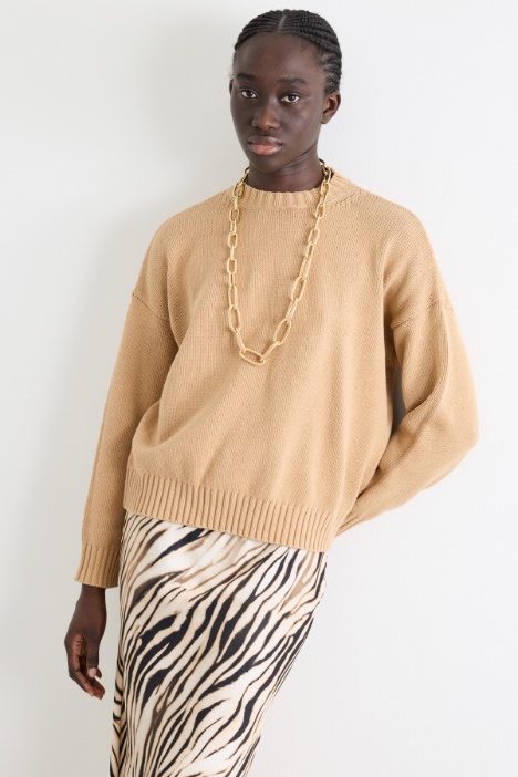 Jersey de hombro caído Intrend