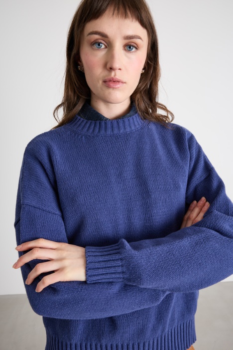 Maglia a spalla scesa