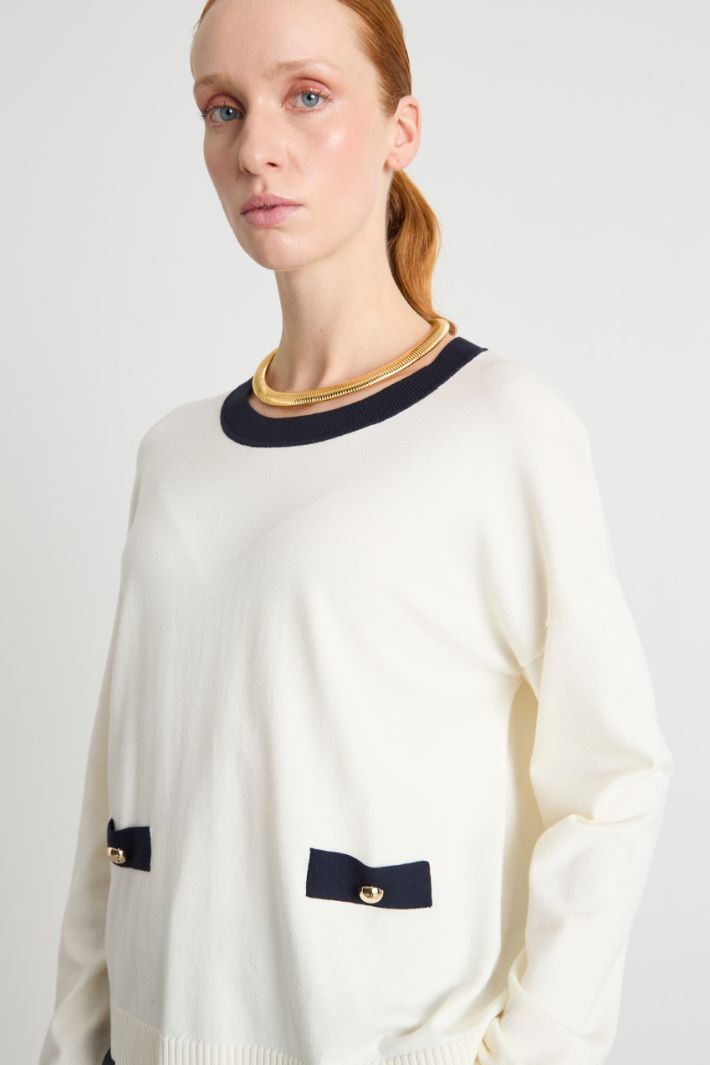 Jersey con abotonadura trasera Intrend - 3