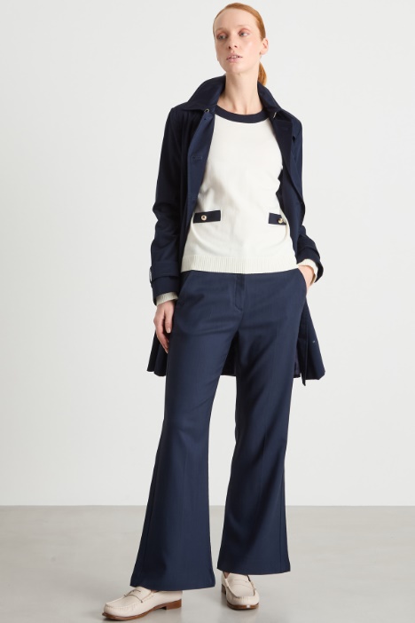 Button-Back Jumper Intrend