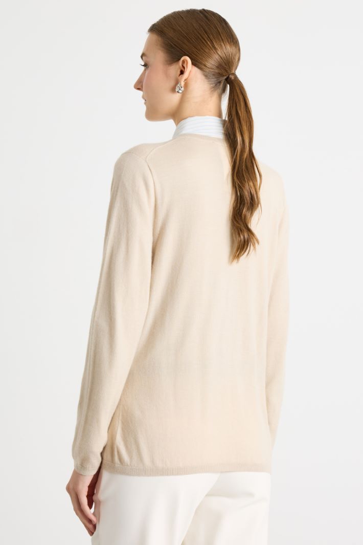 Cashmere V-neck jumper Intrend - 4