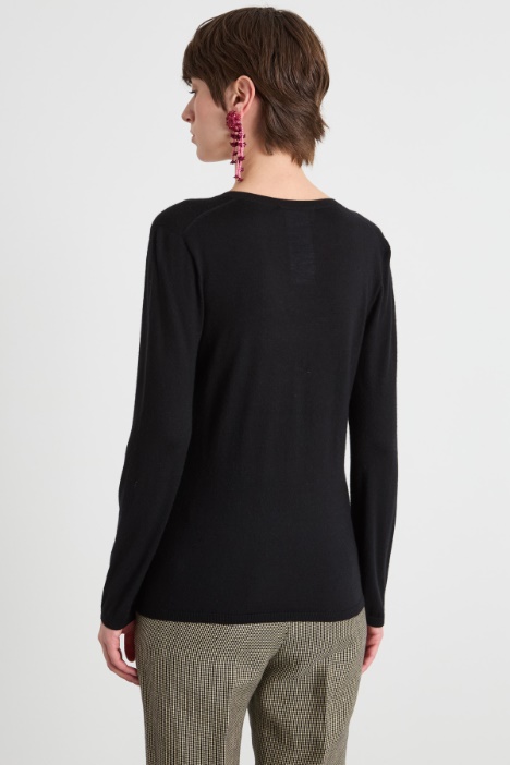 Maglia con scollo a V