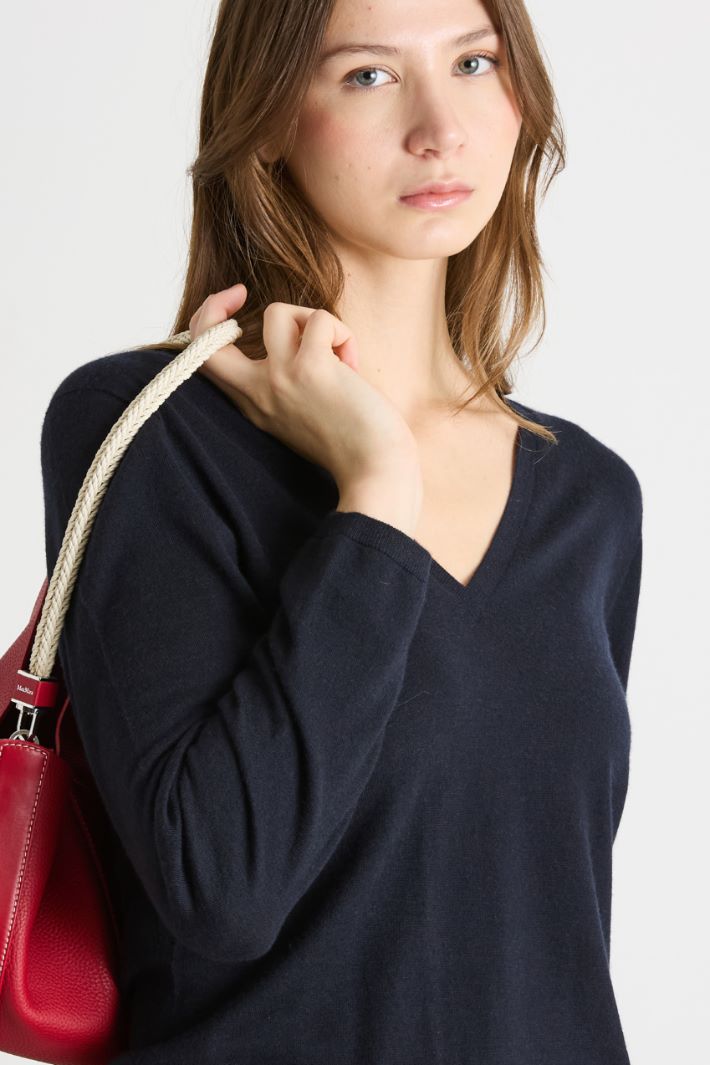 Cashmere V-neck jumper Intrend - 3