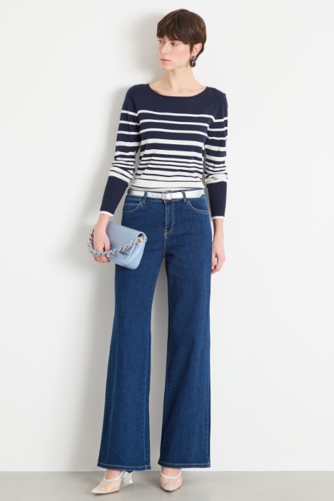 Boat neck jumper Intrend