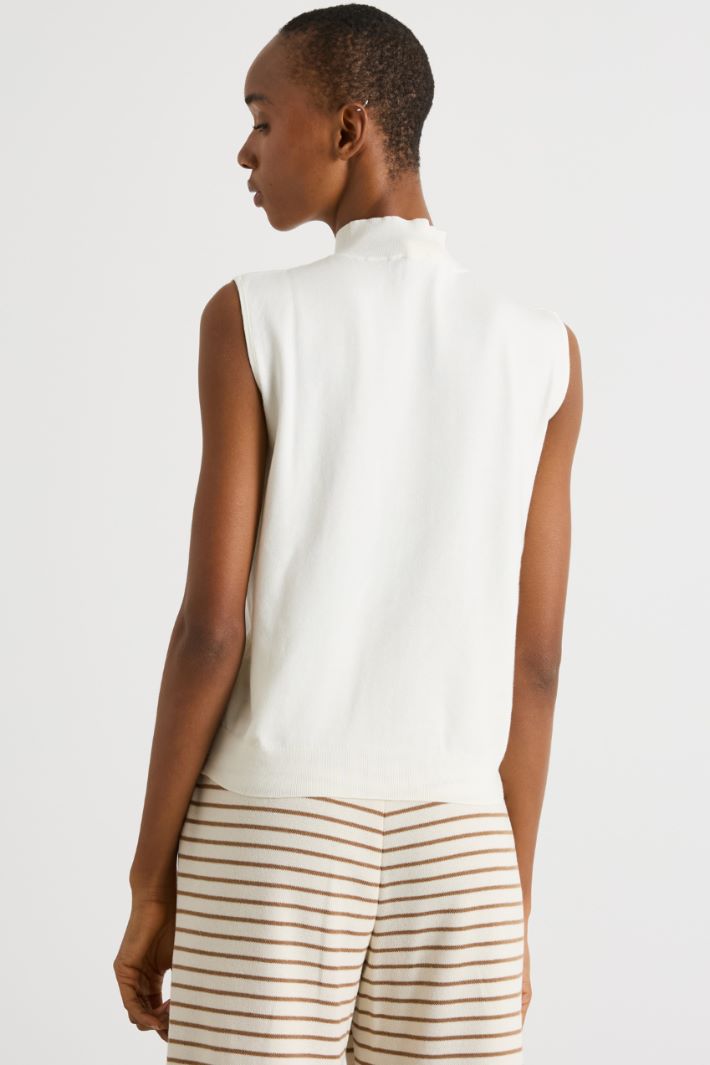 Stretch knit top Intrend - 4