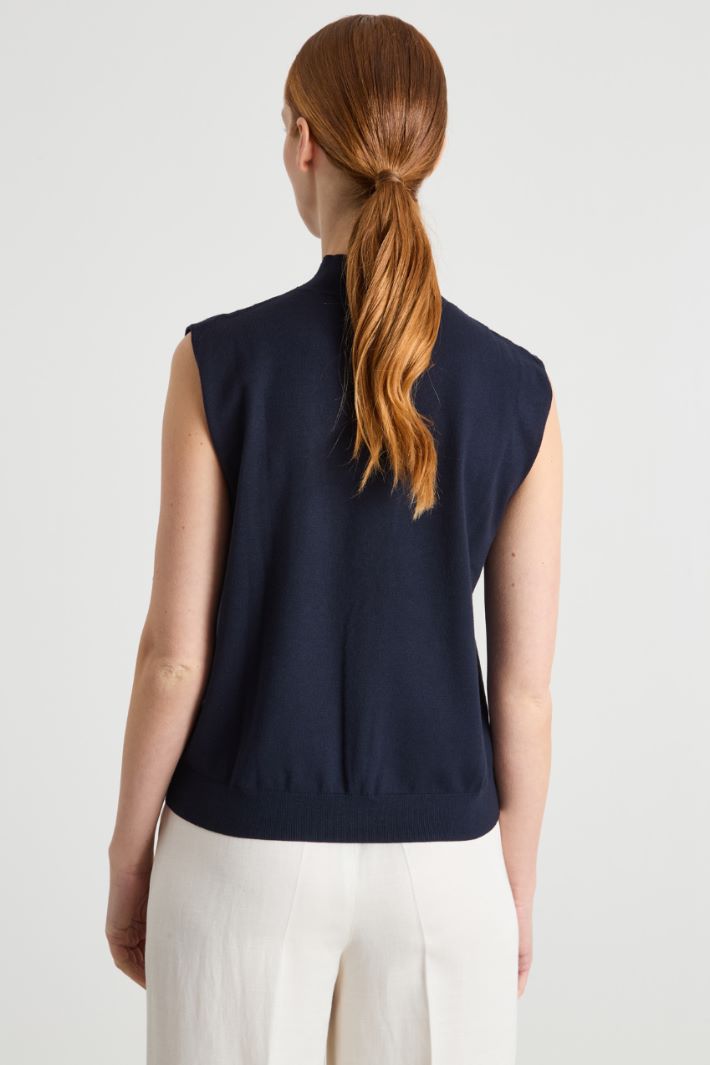 Stretch knit top Intrend - 4