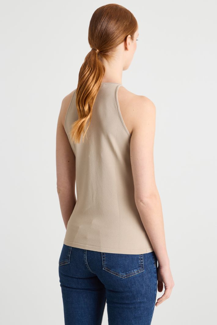 Knitted vest top Intrend - 4