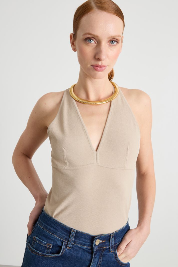 Knitted vest top Intrend - 3