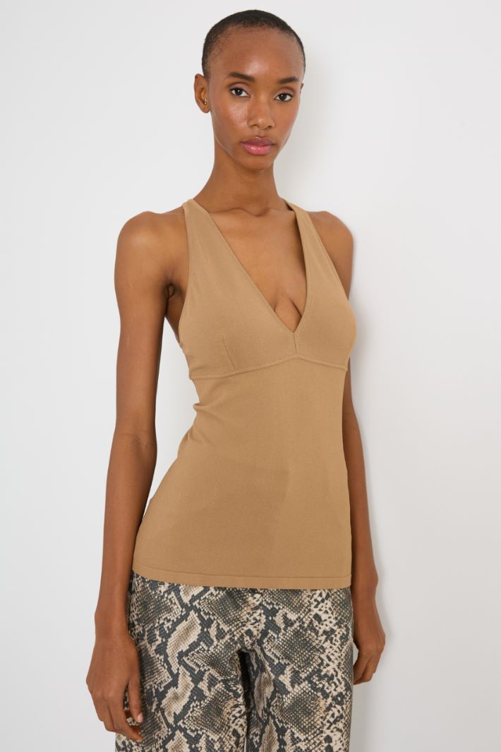 Knitted vest top Intrend - 2