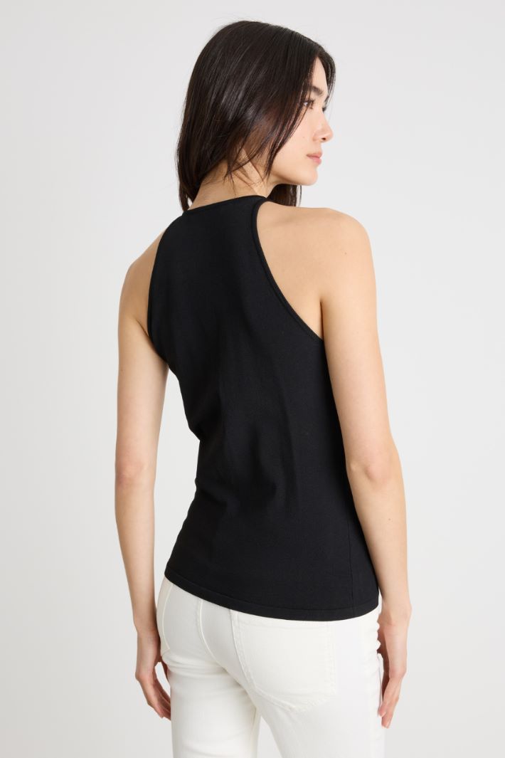 Knitted vest top Intrend - 4