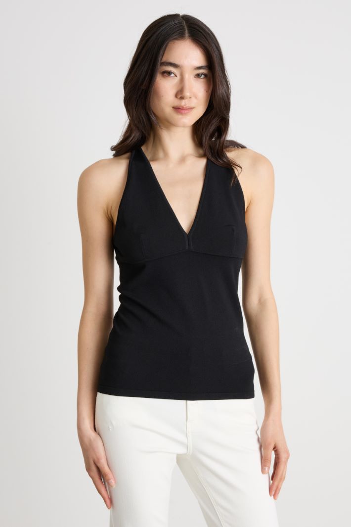 Knitted vest top Intrend - 2