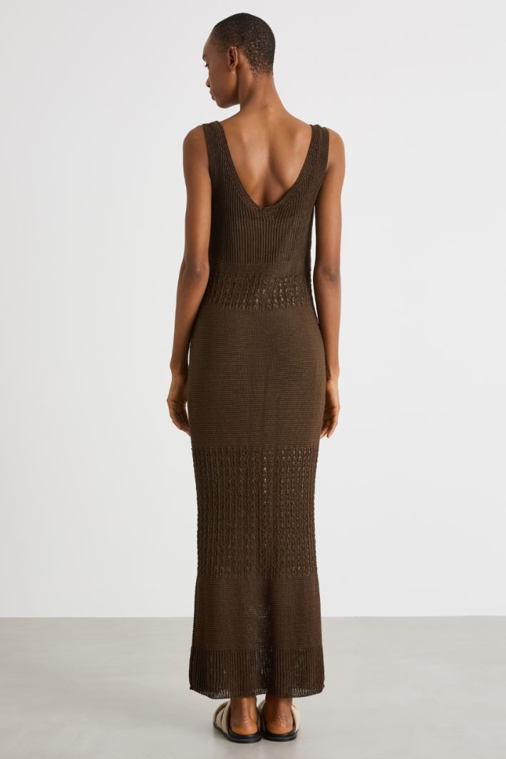 Sleeveless maxi dress Intrend - 4