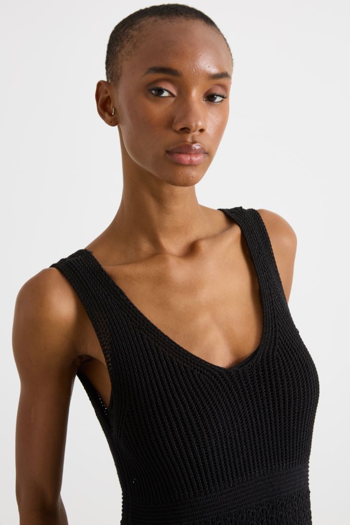 Sleeveless maxi dress Intrend - 3