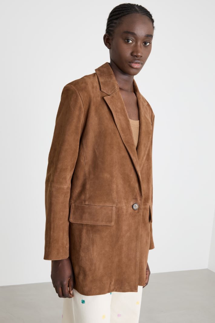 Giacca ampia in pelle Intrend - 2