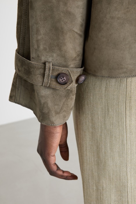 Giacca doppiopetto morbida