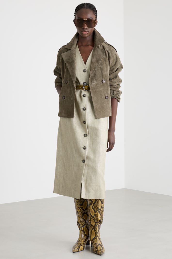 Giacca doppiopetto morbida Intrend