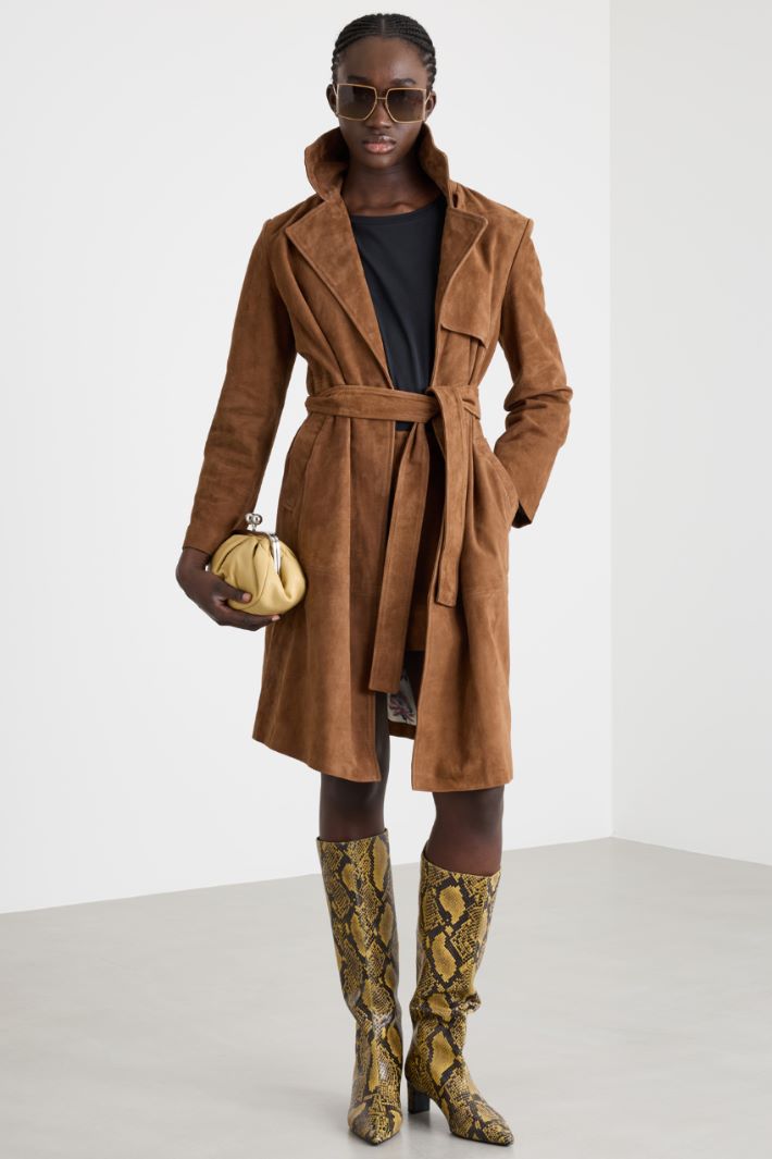 Spolverino con cintura Intrend