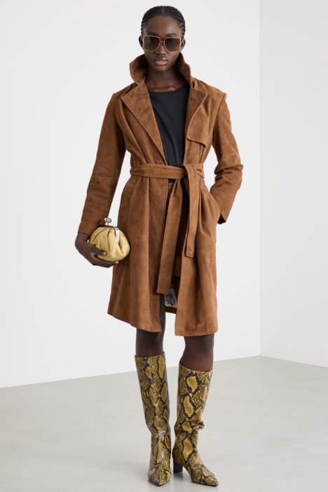 Spolverino con cintura Intrend