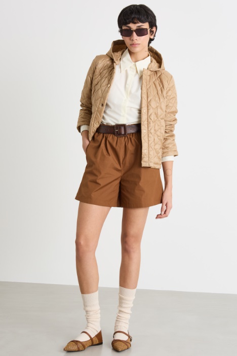 Short hooded padded jacket Intrend