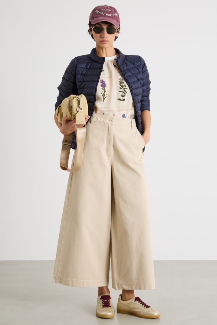 Short hooded padded jacket Intrend