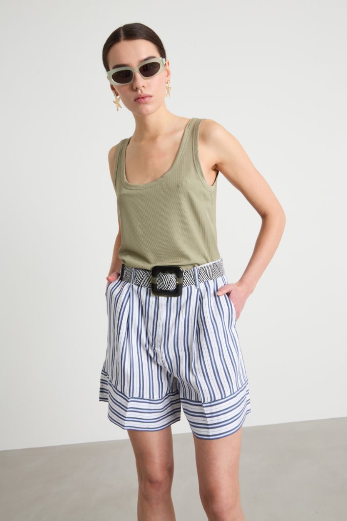 Cintura effetto raffia Intrend - 3