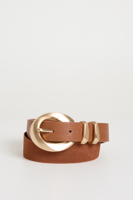 Cintura in tessuto spalmato Intrend