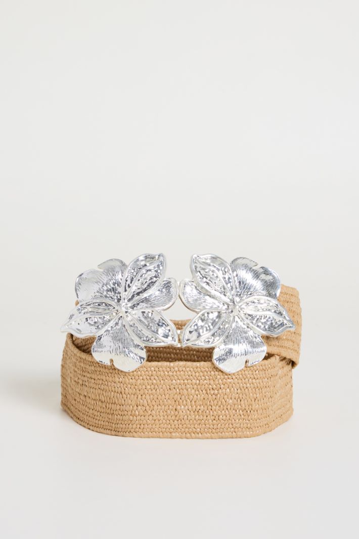 Floral Buckle Belt Intrend