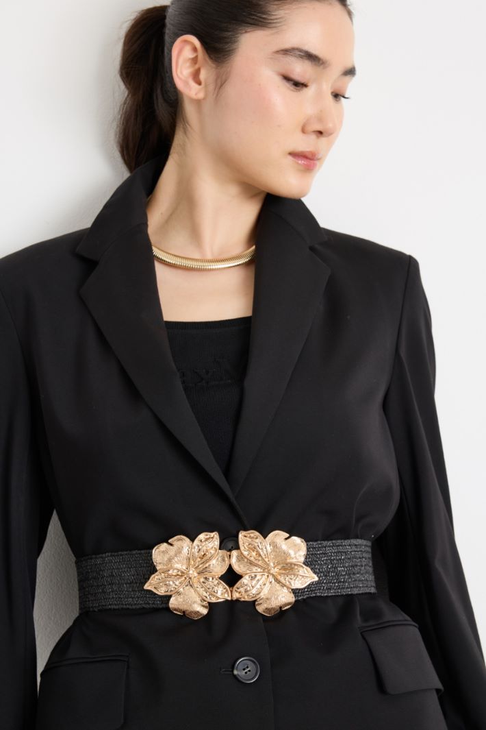 Floral Buckle Belt Intrend - 3