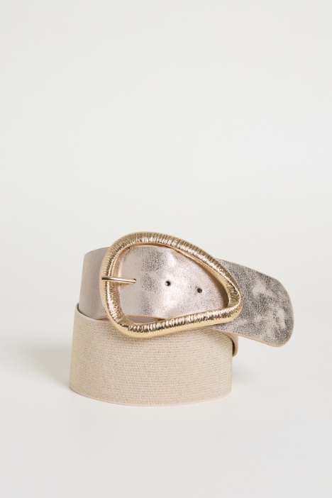 Laminated-Finish Belt Intrend