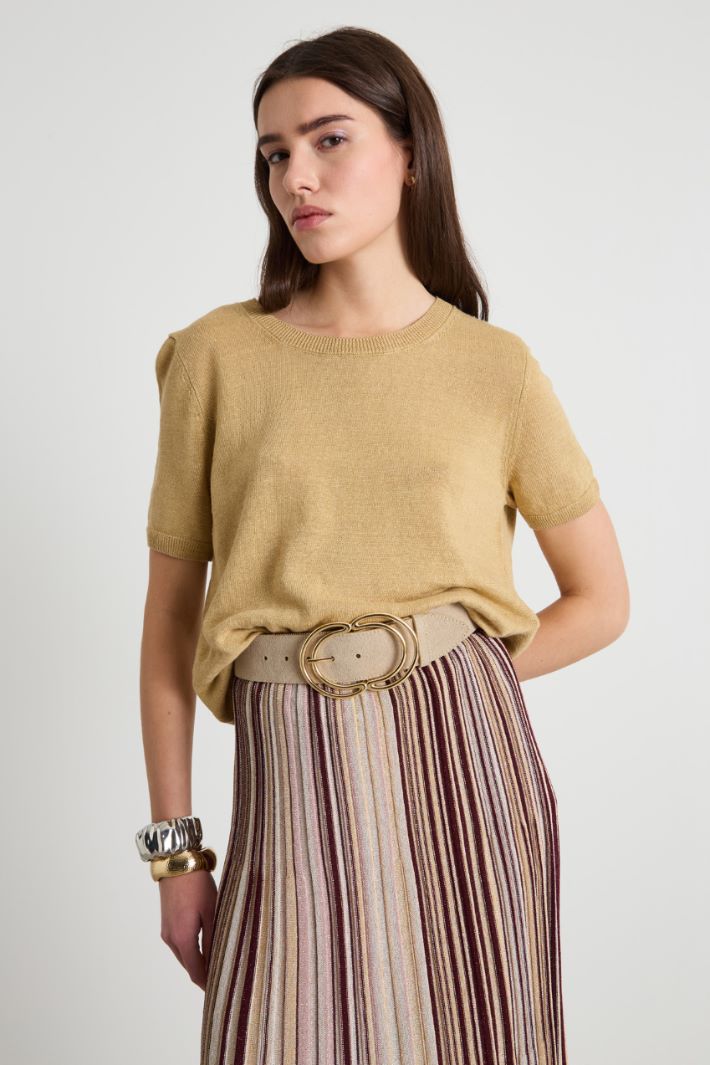 Cintura con fibbia design Intrend - 3