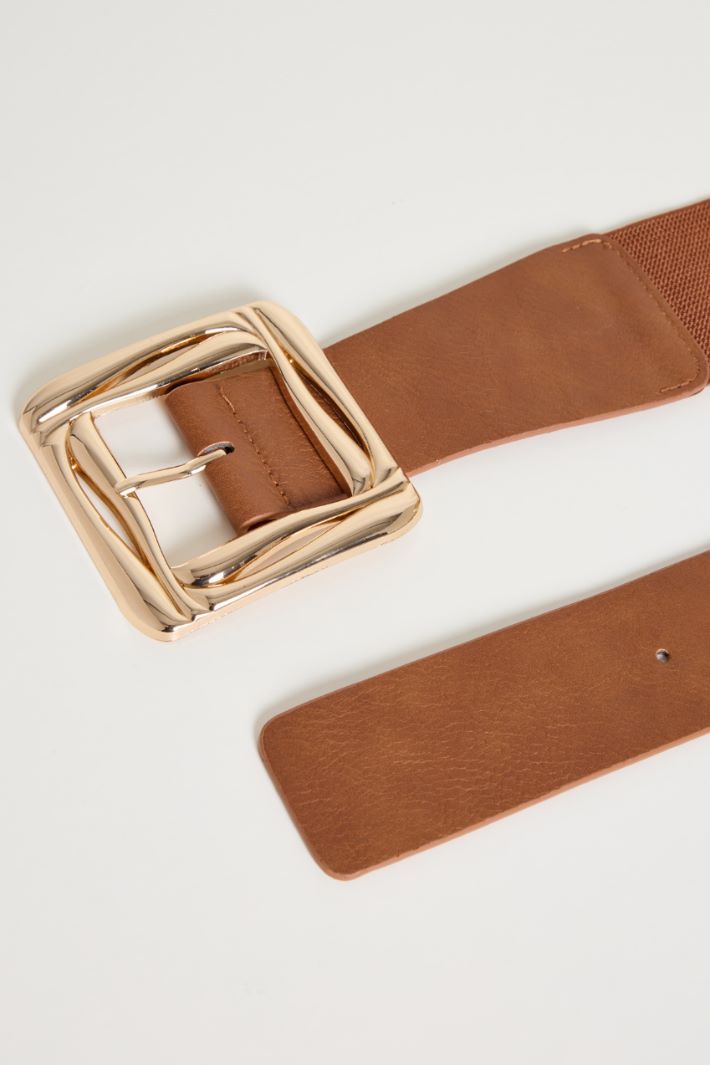 Cintura larga in tessuto spalmato Intrend - 2