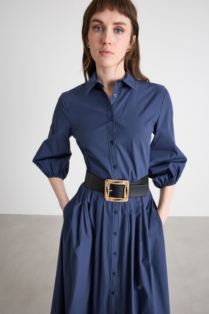 Cintura larga in tessuto spalmato Intrend - 3