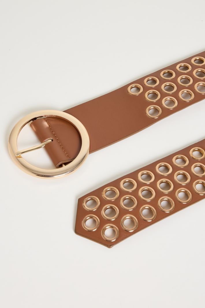Cintura con occhielli Intrend - 2