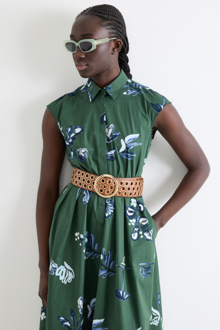 Cintura con occhielli Intrend - 3