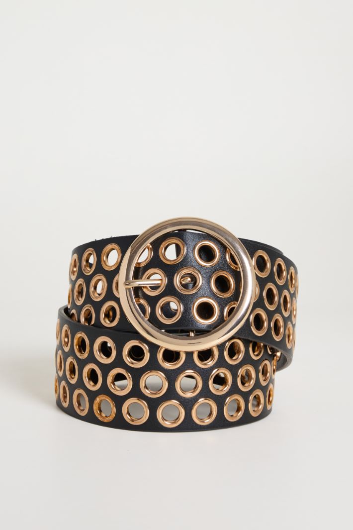 Cintura con occhielli Intrend