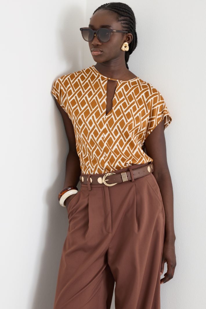 Cintura con borchie Intrend - 3