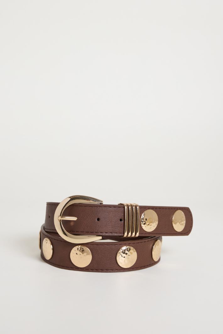 Cintura con borchie Intrend