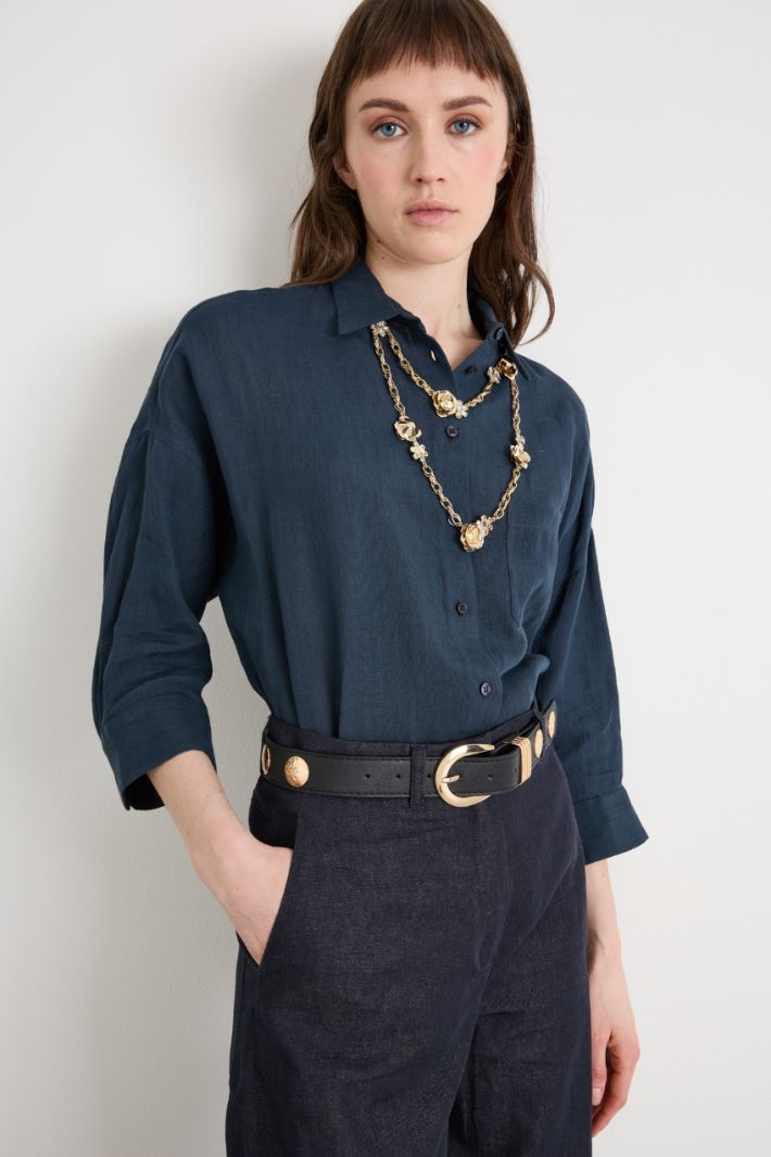 Cintura con borchie Intrend - 3