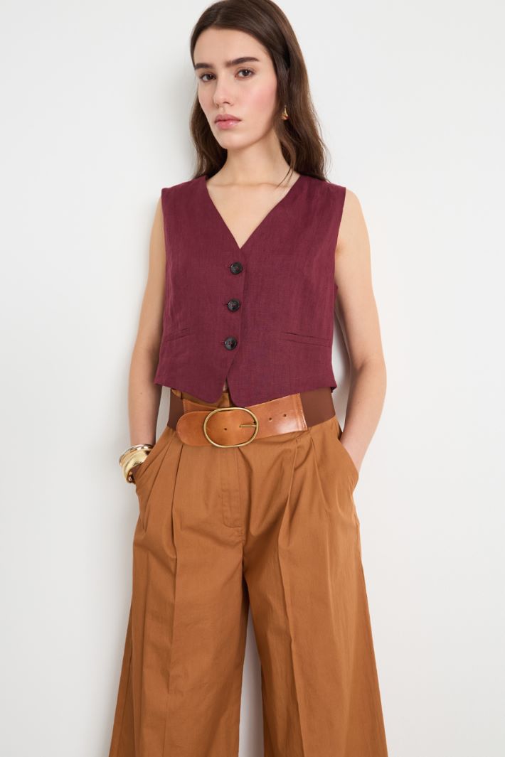 Belt with elastic insert Intrend - 3