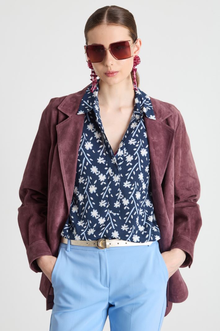 Cintura in pelle laminata Intrend - 3