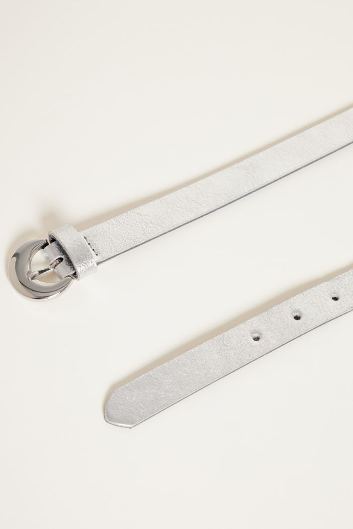 Cintura in pelle laminata Intrend - 2