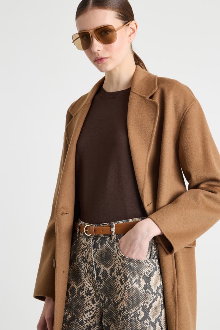 Leather belt Intrend - 3