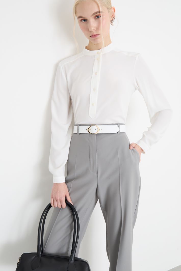 Leather belt Intrend - 3