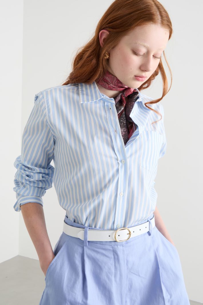 Leather belt Intrend - 3