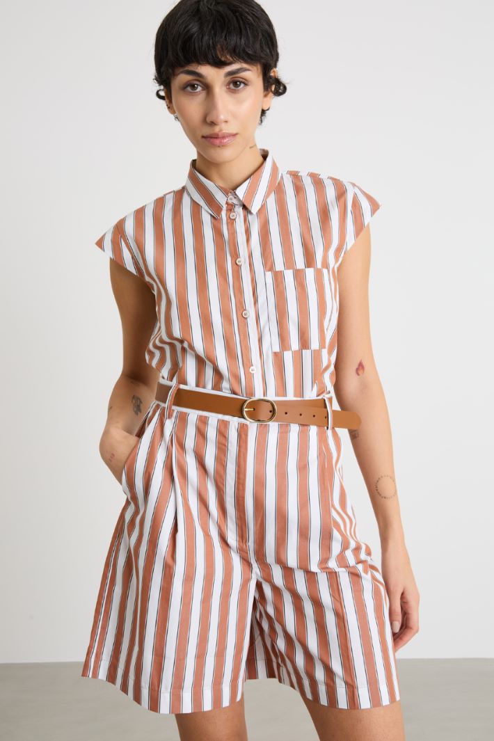 Leather belt Intrend - 3